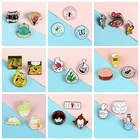 Эмалированные Металлические Булавки D  D с мультяшным котом, собакой, игрой из фильма D  D, модные броши, значки, значки, булавки для одежды, женские украшения, подарки, 3 шт.компл.