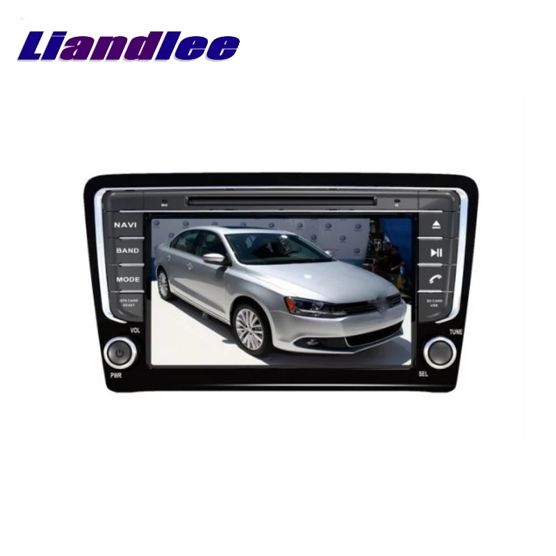 Liandlee Автомобильный мультимедийный ТВ GPS аудио стерео радио для Volkswagen VW Santana 2013 ~ 2020