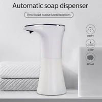 portable automatic alcoholfoamgel type sensor liquid soap dispenser sprayer infrared sensor usb rechargeable bathroom kitchen