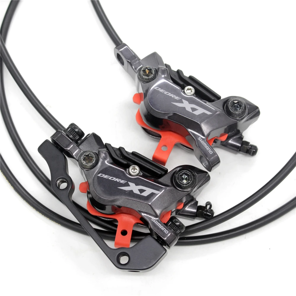 Shimano XT BR M8120 дисковый тормозной набор w/N03A смоляные подушечки Hidraulic 4 диск поршня