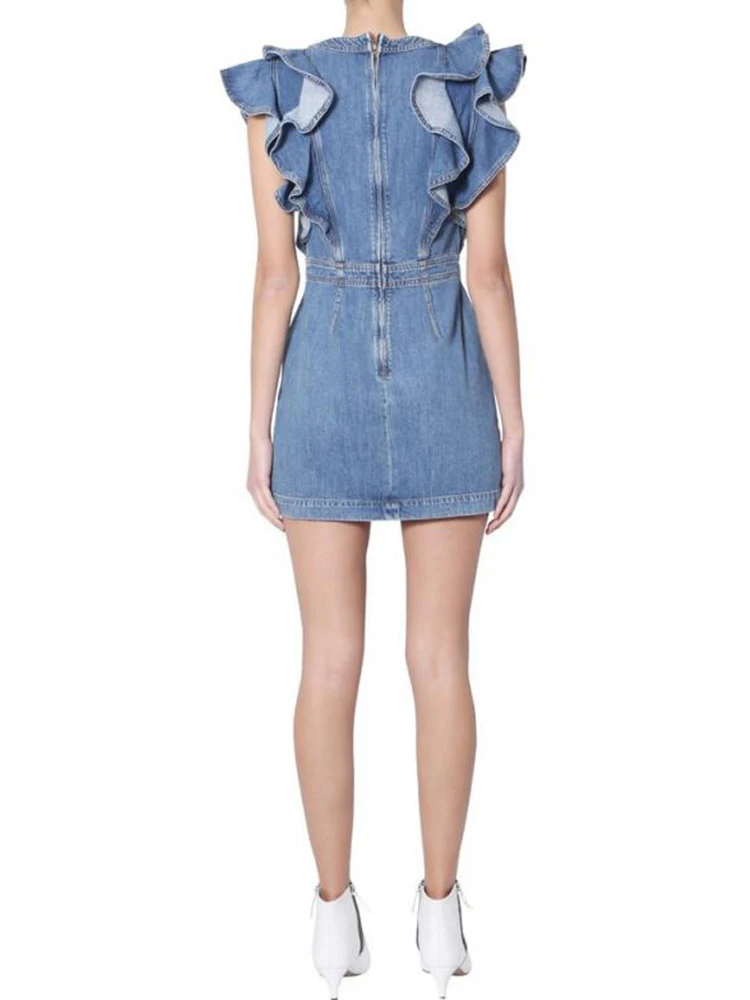 Женский летний ремень с V образным вырезом украшенный листьями лотоса|Женские