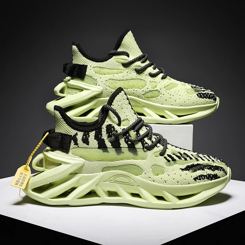 

New Style Thick Bottom Running Shoes for Men Mesh Sneakers Outdoor Sport Shoes Man Training Athletic Jogging Shoes Zapatillas