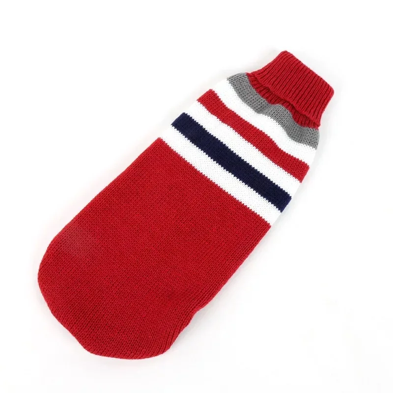 Продажа Новая одежда для домашних животных, осень и зима, теплый лабрадор, золотые волосы, Хаски, британский стиль, свитер для больших собак