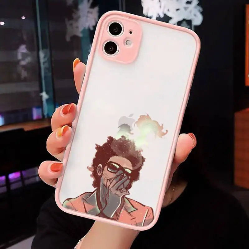 

Rapper The Weeknd XO Phone Cases matte transparent For iphone 7 8 11 12 plus mini x xs xr pro max cover