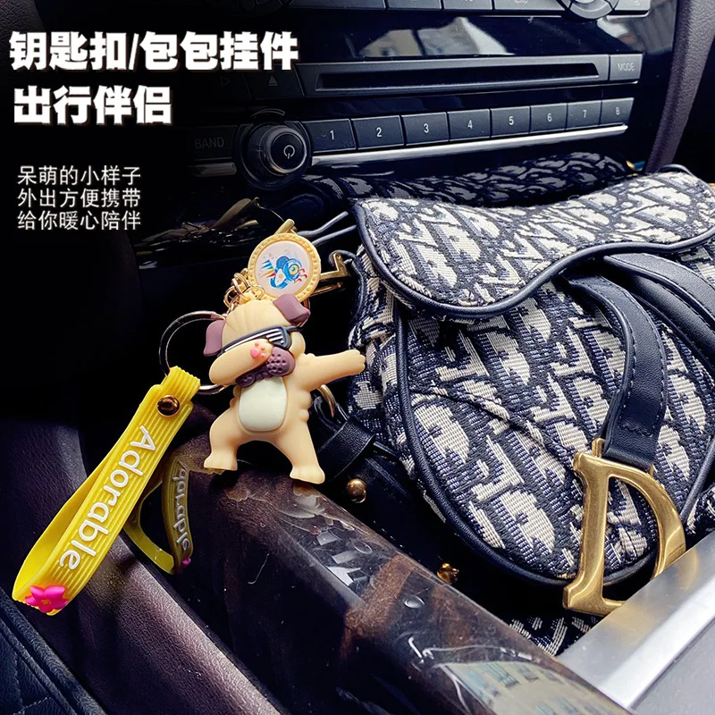 Брелок для ключей с подвеской в виде танцующих животных женщин и мужчин брелок