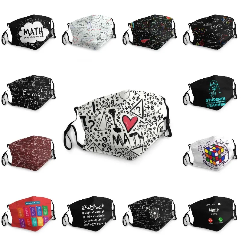 Математическая формула подарок учителю маска для лица нерда джика науки