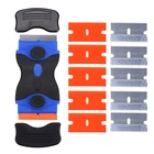 Двойной головкой скребок Ножи LOCA очиститель клея UV для смартфона ЖК-дисплей сенсорный Экран следов клей очистки телефона инструменты для ремонта