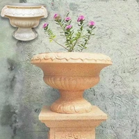 30cm11 81in 38cm14 96in grc durable home gardening bonsai diy round concrete flower pot mold