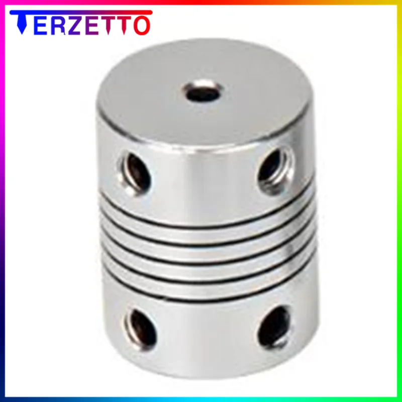 5X8mm D19mmxL25mm Гибкие Муфты Муфта Алюминиевый CNC двигатель щековый вал для шагового