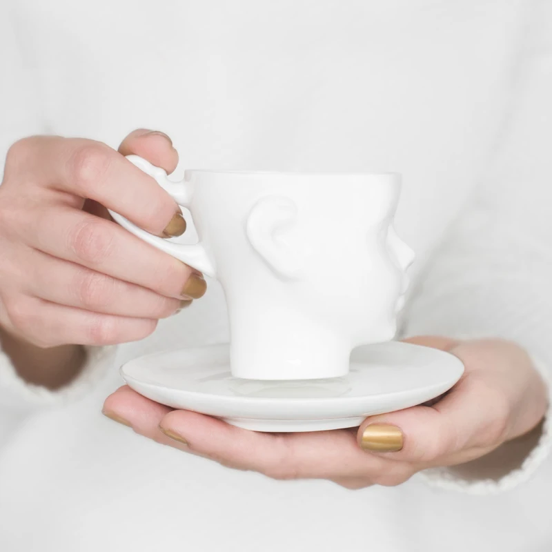 Домашняя чашка для ребенка кружки лица пара кофейных кружек детские молочные