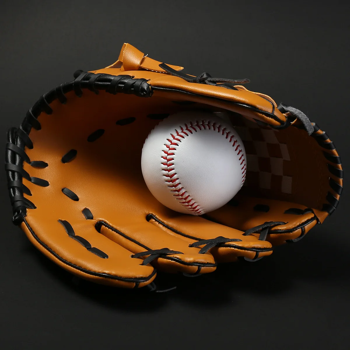 

Плотные бейсбольные перчатки из ПВХ для детей, подростков и взрослых, бейсбольные перчатки для кувшина, Нескользящие перчатки