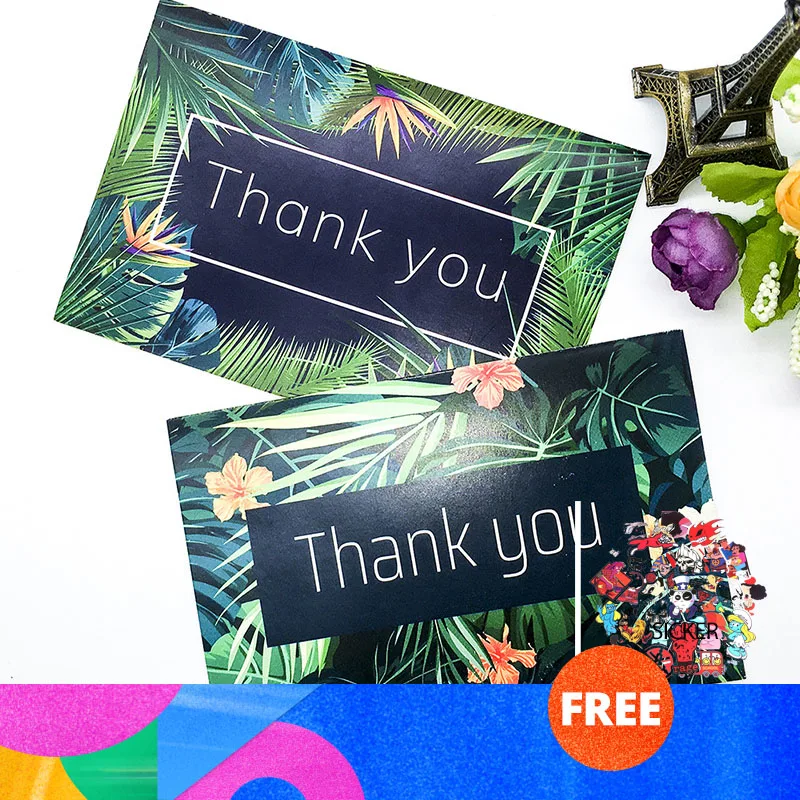 Наполовину складные поздравительные открытки с наклейки для конвертов подарок