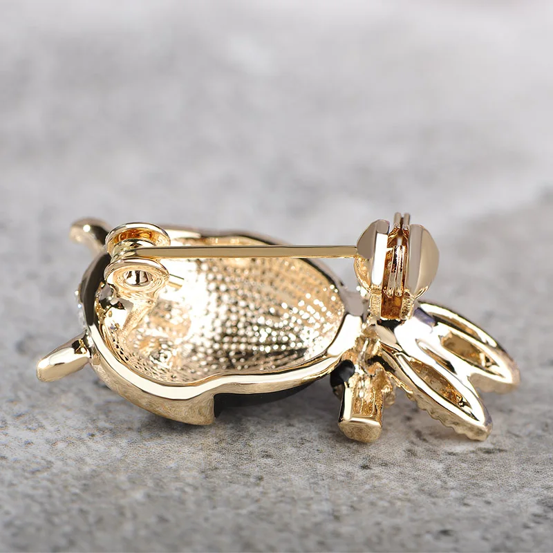 Женская/Мужская брошь Blucome в виде мини совы аксессуар для свитера шарфа с