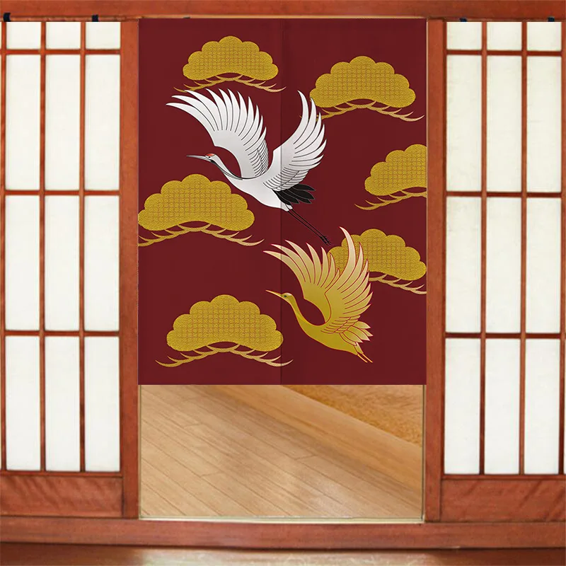 Японская дверь занавеска половина занавески японский Ресторан украшение кухня