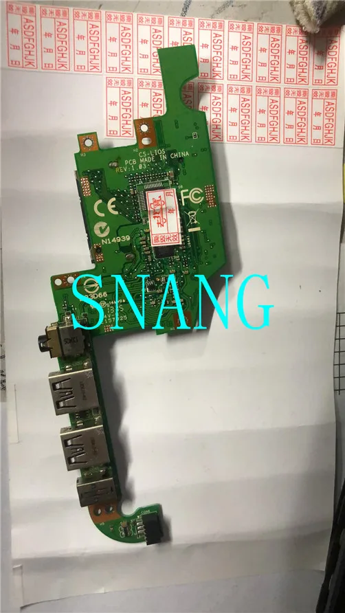 

FOR original FOR DELL XPS 18 1810 Left Side DC Power Jack Audio IO USB Circuit Board MGYG9 0MGYG9 test good free shippi