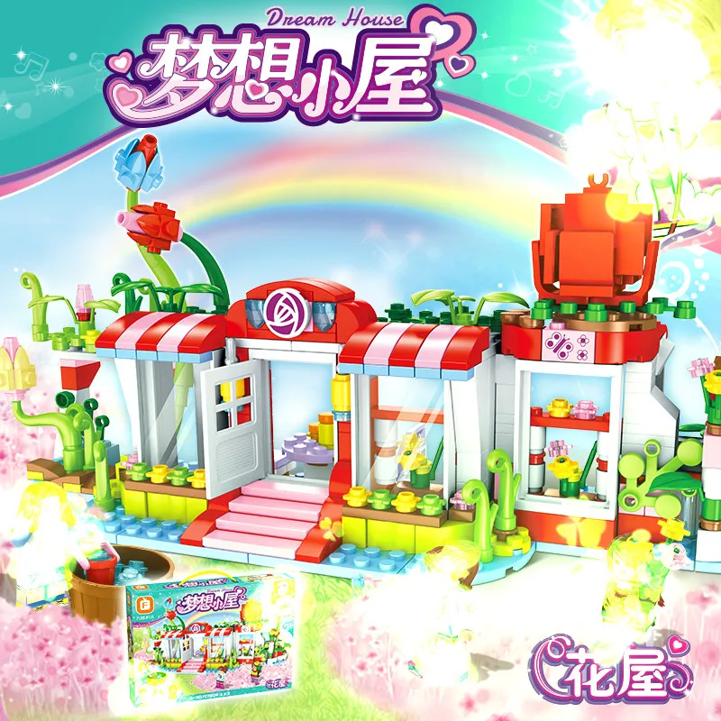 Подруг курорт замок дом мечты принцесса бренд сумки наборы с замком сделай сам