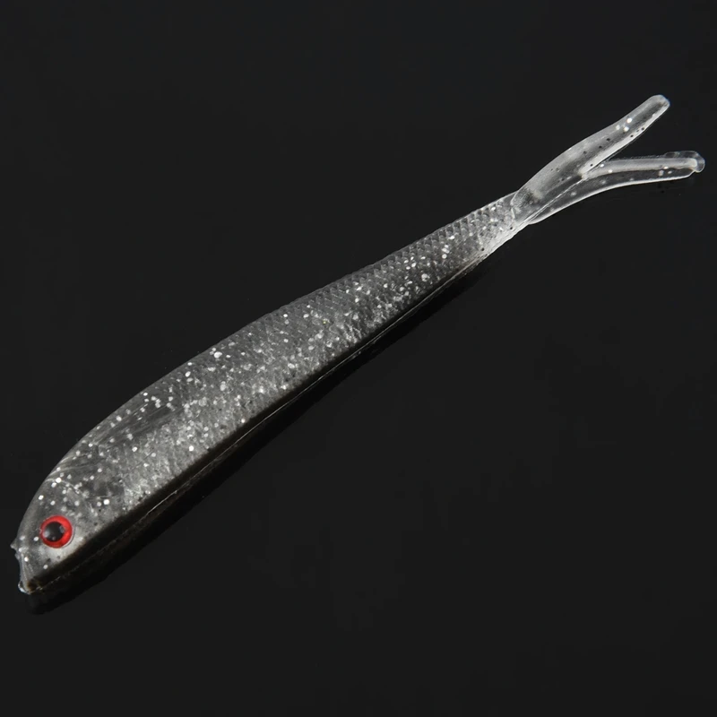 Мягкая силиконовая приманка для ловли рыбы червь рыболовная соленой воды