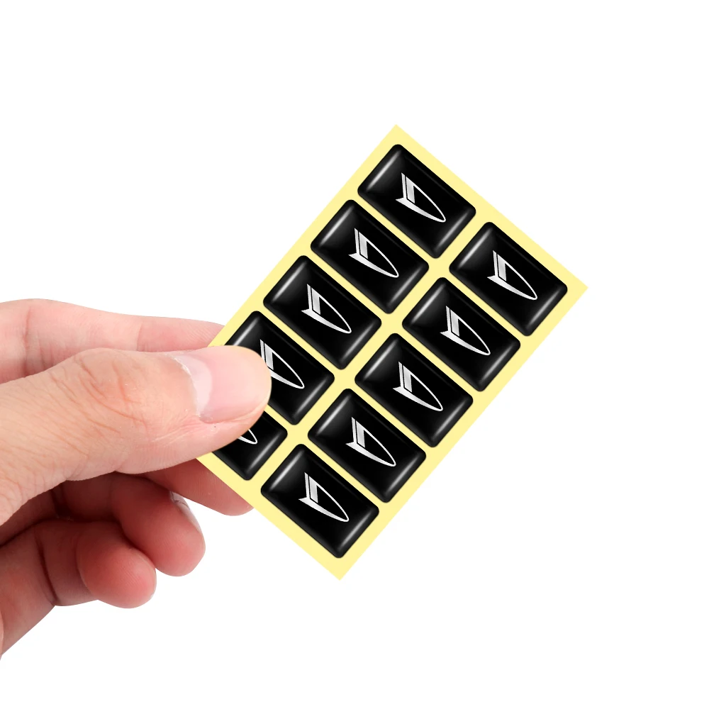 10 шт. эпоксидная смола 3D технические украшения интерьера автомобиля для Seat Cupra FR