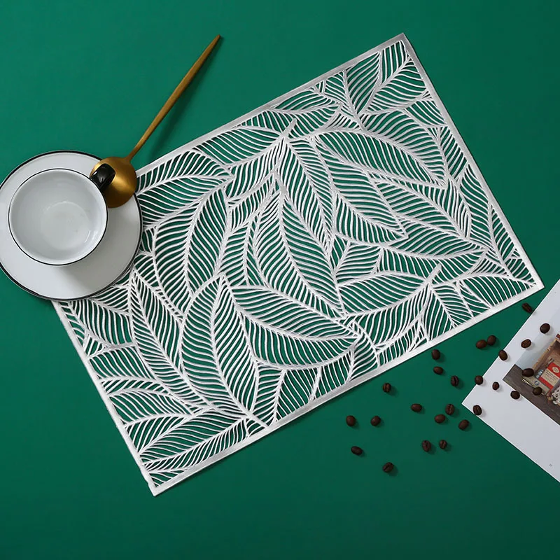 2021 Multi-style Heat Insulation and Easy To Wash PVC Table Placemat Coaster Coffee Mat Kitchen Home Decoration | Дом и сад