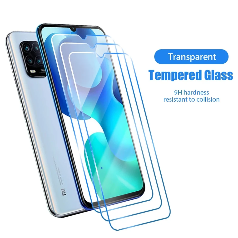 

tempered glass for xiaomi Poco C3 X3 X2 M2 F2 pro Pocophone F1 protective film xiaomi mi play phone screen protector smartphone