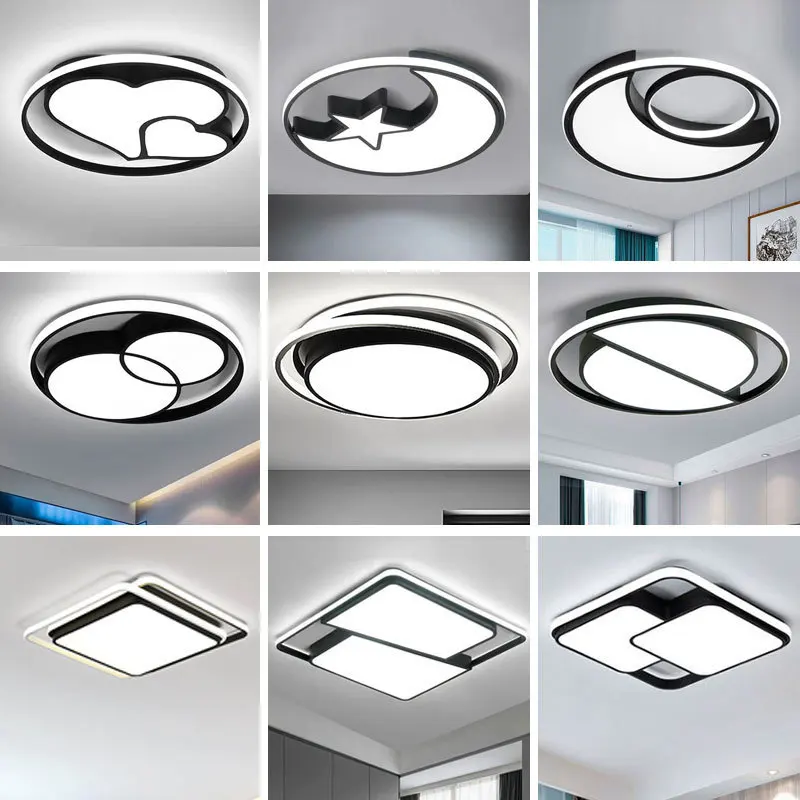 

living room decoration led panel lights cafe hotel AC85-265V Bedside Aluminum kitchen fixtures Ceiling Ligting