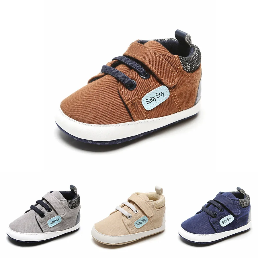 

Fashion Velcro newborn Baby Boy girl Leather Shoes Soft Sole Casual Toddler infant shoes