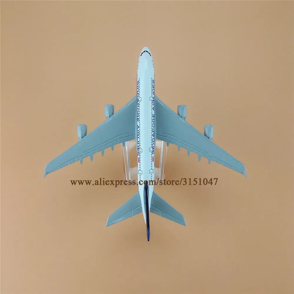 Airbus 380 A380 Airways модель самолета из сплава металла литья под давлением 16 см