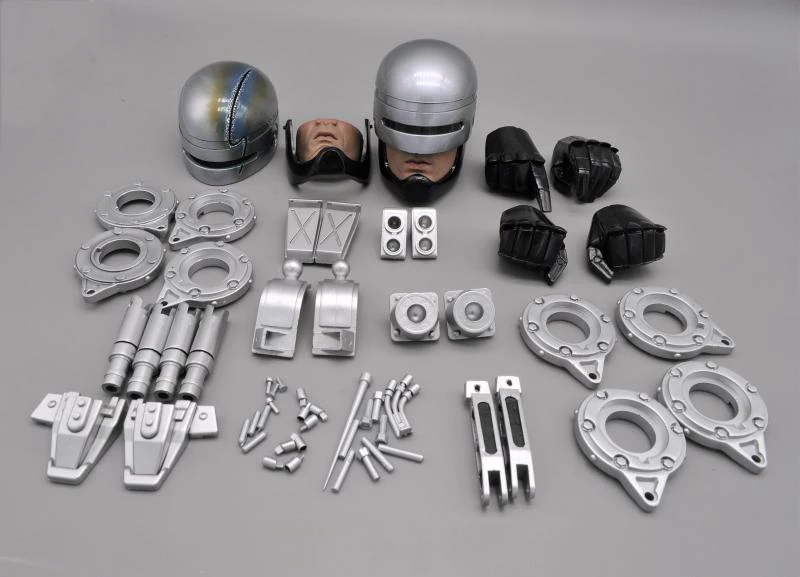

Scale 1/4th In Stock For Sale In Stock For Sale 1/4th Large Robocop Head Sculpture Hand Mech Parts For DIY Scene Components