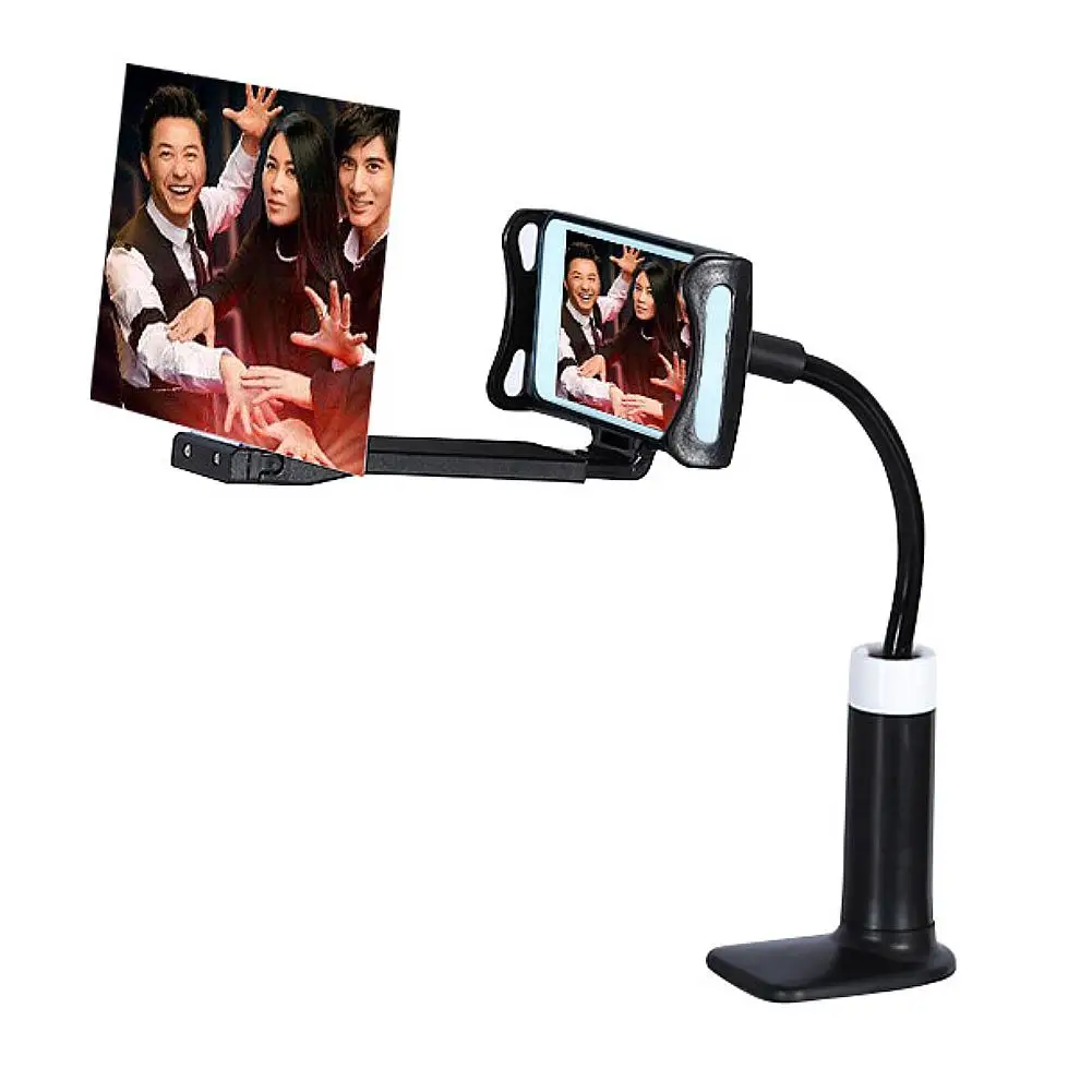 Мобильный телефон HD Проекционный Кронштейн регулируемый гибкий полный угол