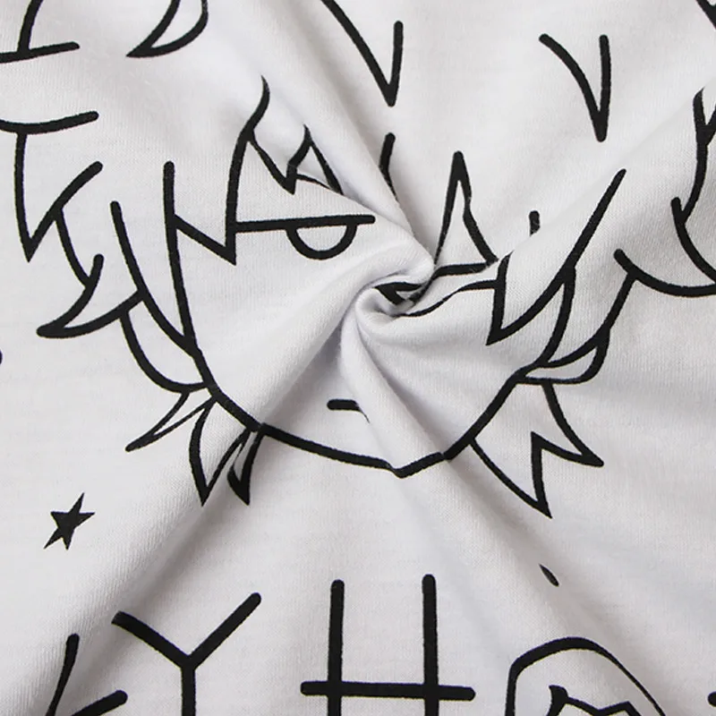 

COSTAR Hot Anime Gintama Sakata Gintoki Funny Printed Cotton Soft Wearing Fashion T-shirt Harajuku Unisex Tees
