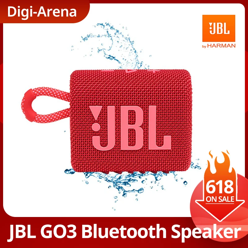 JBL GO2/GO3 Беспроводной Bluetooth 5 1 Динамик Портативный водонепроницаемый мини динамик