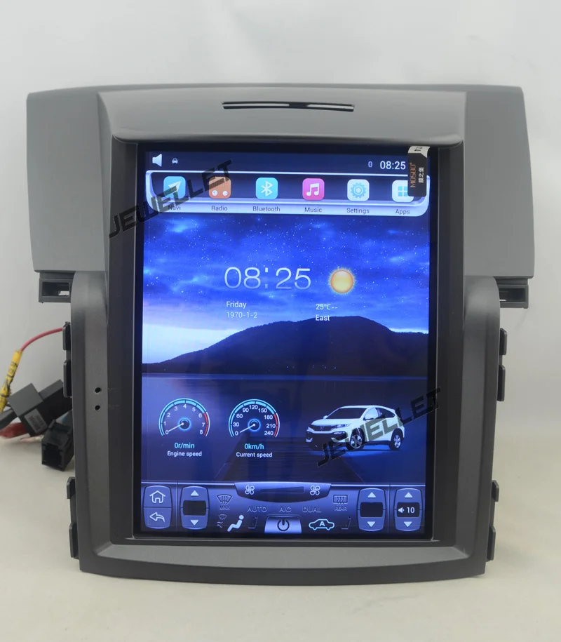 10 4 &quottesla стиль вертикальный экран Восьмиядерный Android Стерео GPS навигация для Honda CR