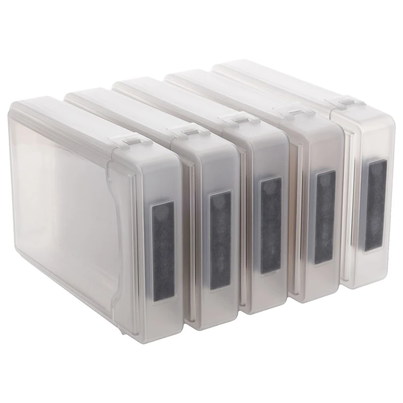 Grey 5 шт 3," IDE SATA HDD жесткий диск пластиковый ящик для хранения чехол Крышка корпуса - Цвет: Grey