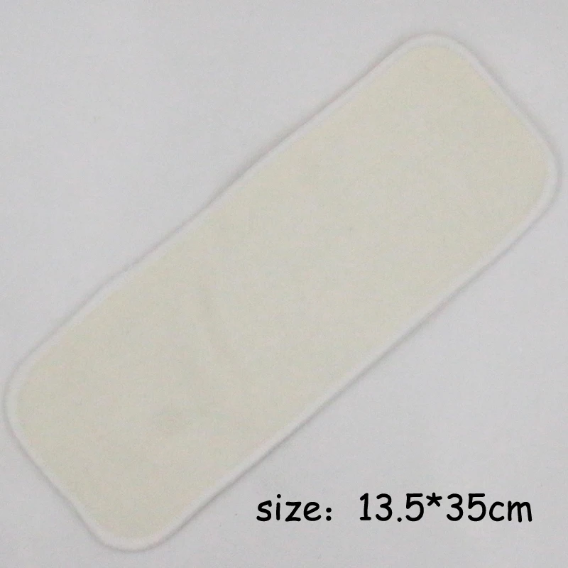 Pororo-inserto de c&aacute;&ntilde;amo org&aacute;nico de 4 capas para pa&ntilde;ales de tela reutilizables, insertos de pa&ntilde;ales de c&aacute;&ntilde;amo s&uacute;per absorbentes para pa&ntilde;ales de beb&eacute;, novedad-2