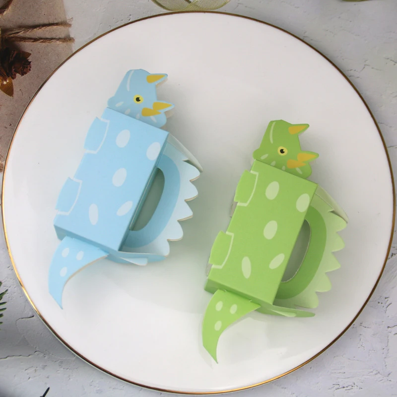 10 шт. динозавров вечерние печенье коробка Baby Shower конфет лечения детский день