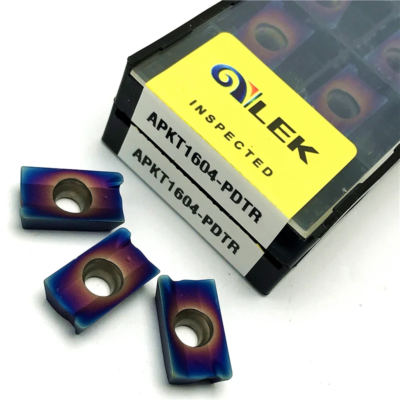 

APKT1604 нано-покрытие поворотные твердосплавные вставки инструмент вставка для станка ЧПУ металлический токарный инструмент APKT 1604 токарная о...