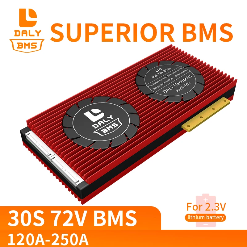 155 _ 18650 BMS 30S 72V 120A 250A цепь литий титаната PCM для фотоэлементов инвертора солнечной