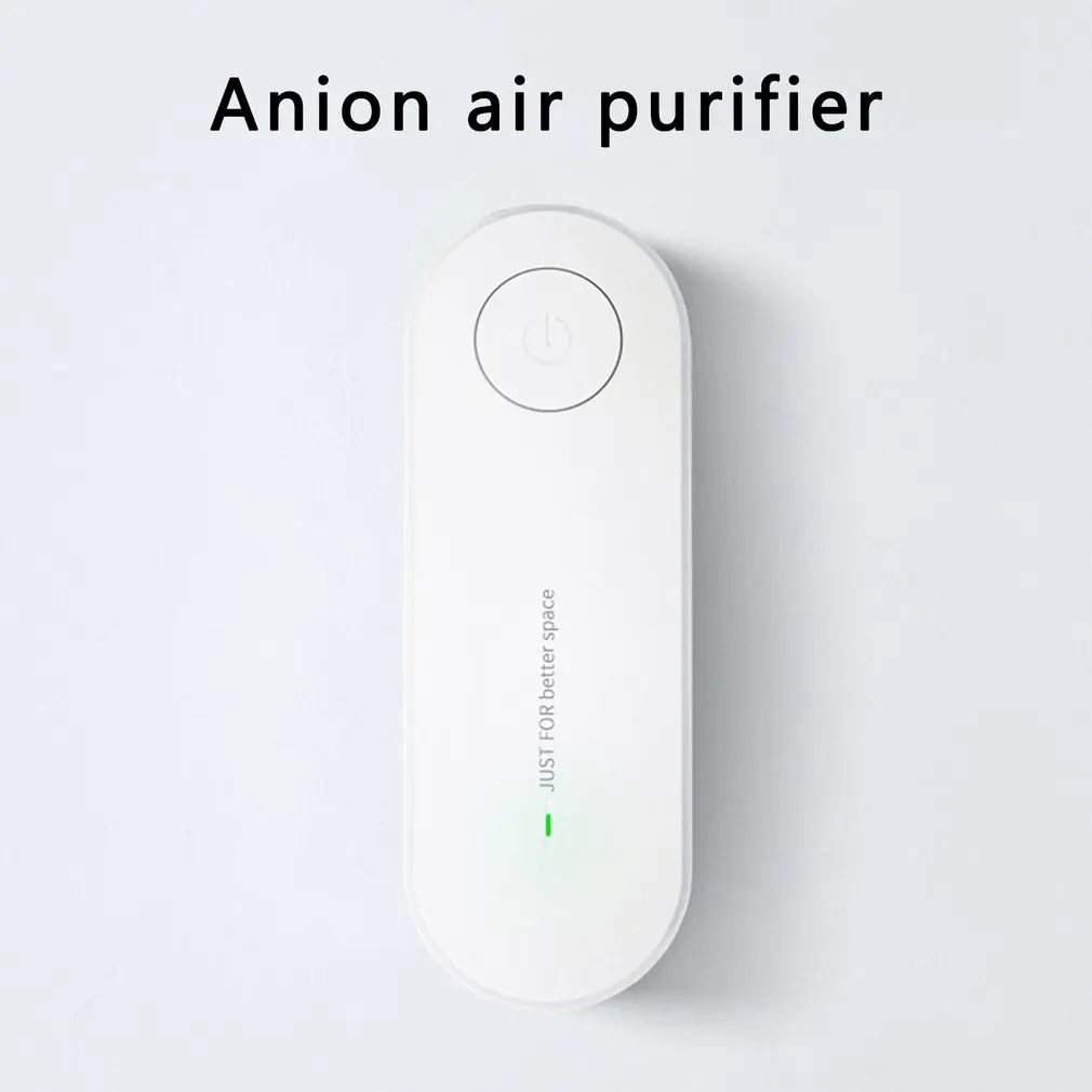 

Household Use Portable Negative Ion Air Purifier Odor Deodorizer Durable Remove Dust Smoke Removal Formaldehyde Removal Mute