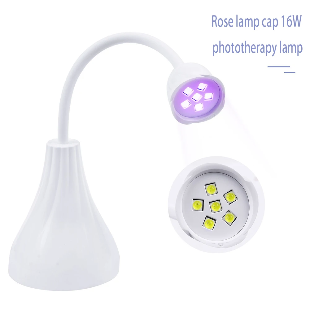 Japanese LED Nail Lamp UV Lamp Phototherapy Lamp For Manicure Gel Nail Dryer Drying Nail Polish Lamp USB Charging Manicure Tools