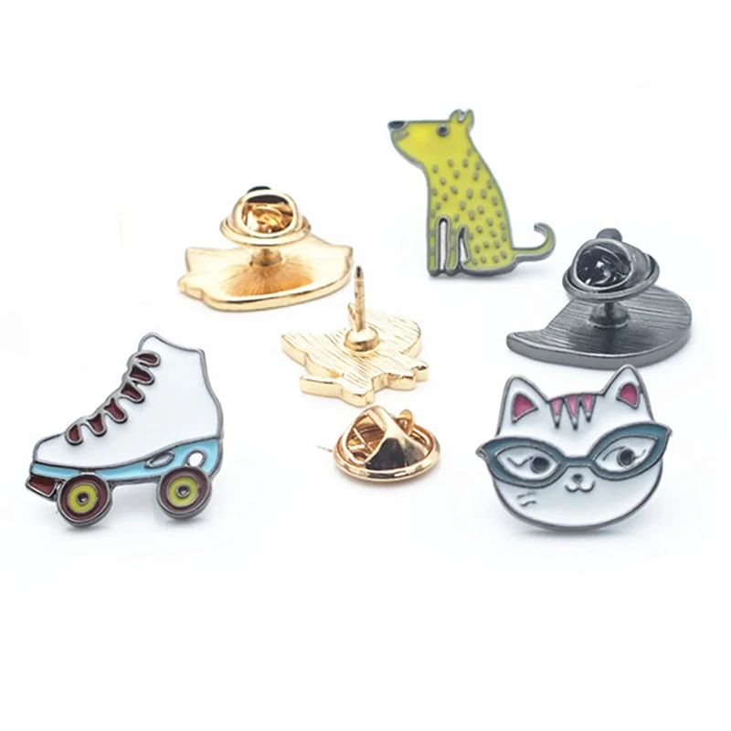 1 шт мультфильм животное цветок медведь Новая креативная Брошь сплав одежда