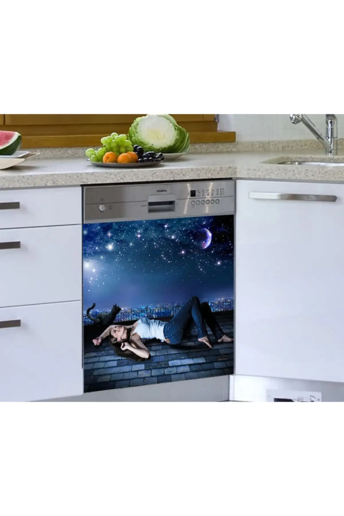 

Dishwasher Sticker Girl