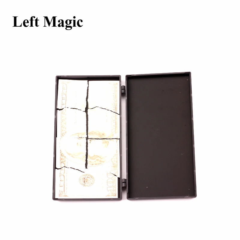 Карточка для денег искусственные трюки Волшебная коробка двух сюрпризов купюр