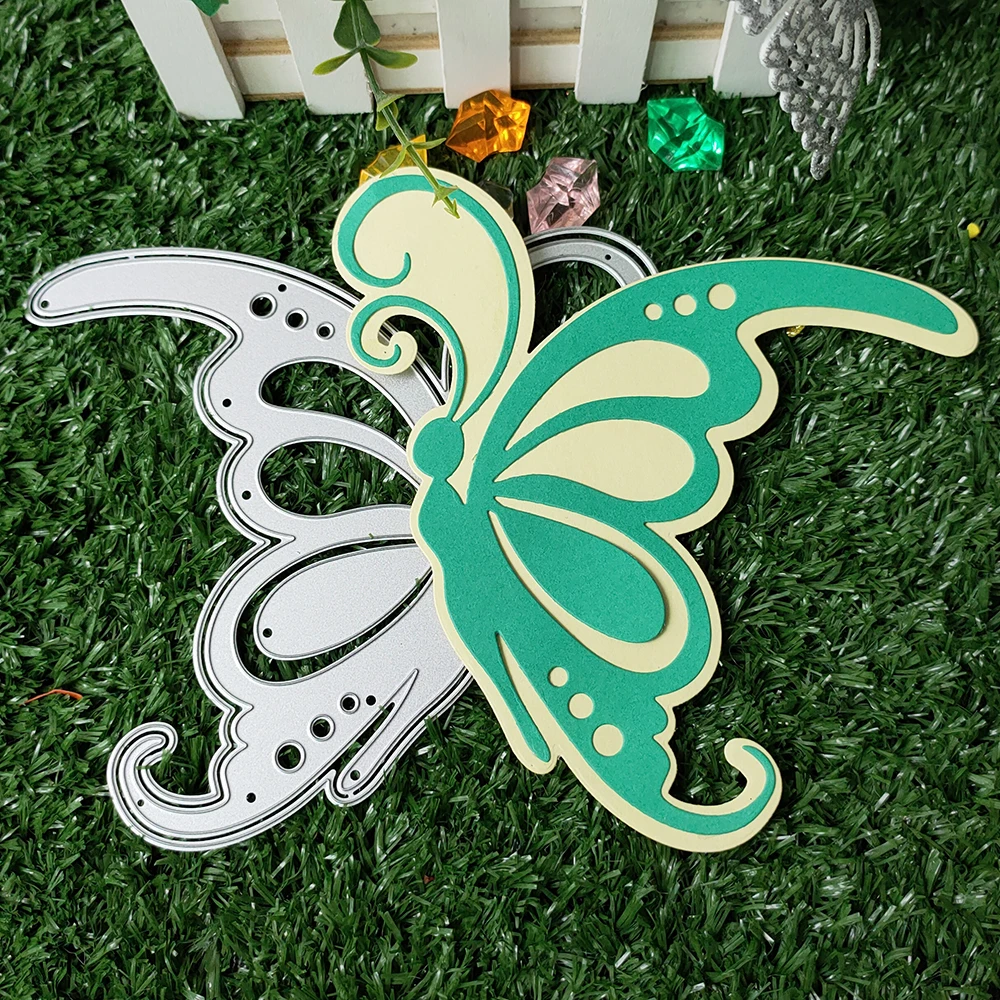 

New Beautiful Butterfly Metal Cutting Dies Decorative Scrapbooking Steel Craft Die Cut Embossing Paper Cards Stencils