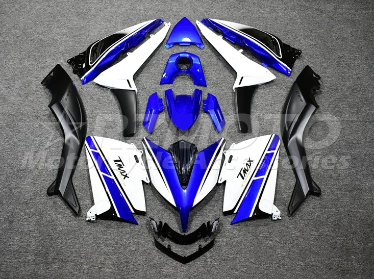 

Новый Полный мотоцикл обтекатели комплект для YAMAHA TMAX530 Tmax 530 2015 2016 T-MAX tmax530 15 16 на заказ Бесплатная синий белый