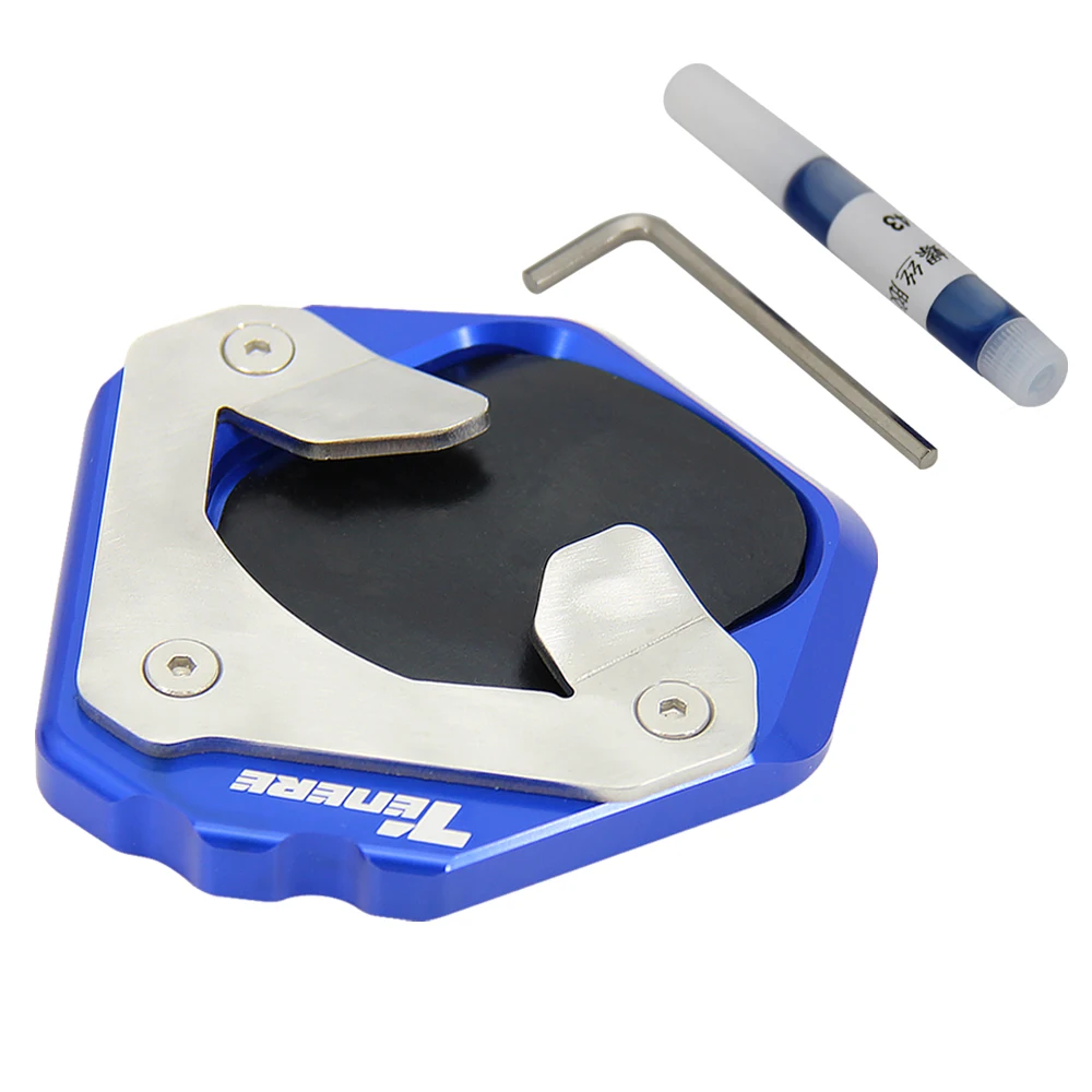 Новый мотоцикл 2019 2020 2021 для Yamaha Tenere 700 Tenere700 алюминиевый увеличитель ног боковая