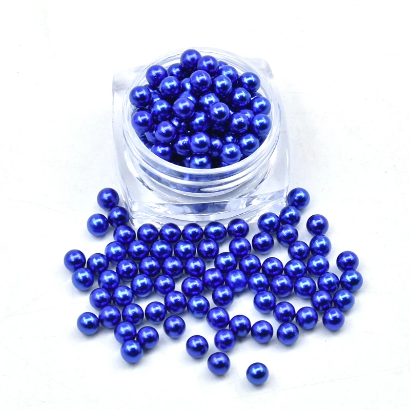 500 шт. акриловые жемчужные бусины без отверстий 4 мм | Дом и сад