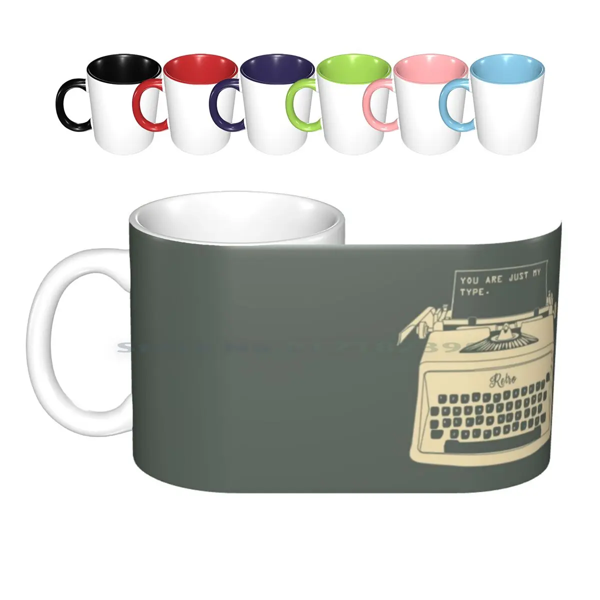 

You&#39 ; Re Just My Type Ceramic Mugs Coffee Cups Milk Tea Mug Love Romantic Valentine Valentines Day Pun Funny Cute Vintage
