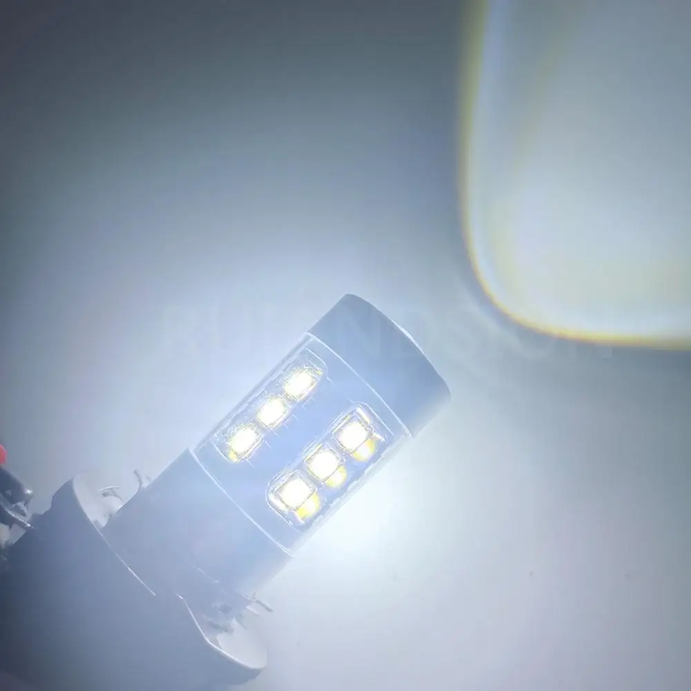 

Автомобильные светодиодные фары 3030 SMD H11B H8B, 2 шт., противотуманные фары, 10-30 в, 12 В, 24 В, белый, желтый, янтарный, 6000K, 3000K для KIA Ford Fiesta