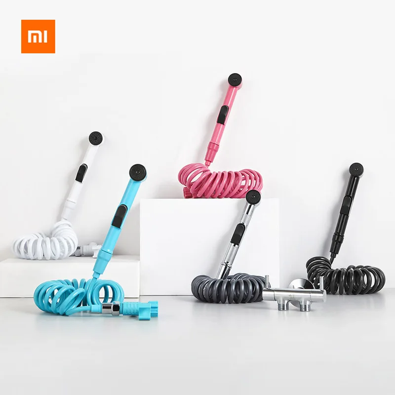 xiaomi стальной Туалет ручной Биде опрыскиватель-кран Биде опрыскиватель пистолет туалет спрей для ванной самоочищающийся душ