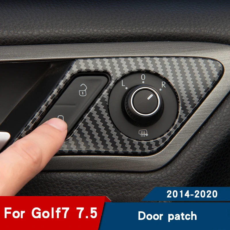 Автомобильные наклейки golf 7 из углеродного волокна аксессуары для украшения